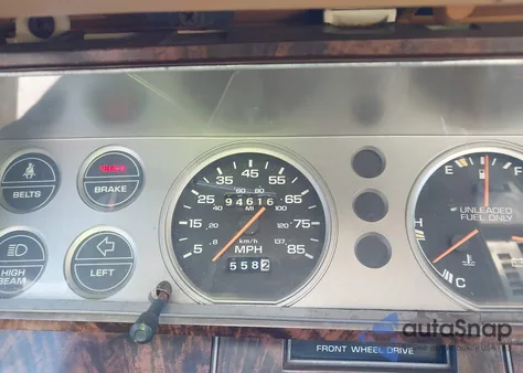 1986 Dodge 600 z USA, uszkodzony, nr VIN 1B3BV55K3GG224917